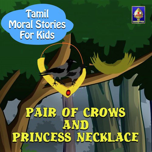 Pair of crows & Princess Necklace