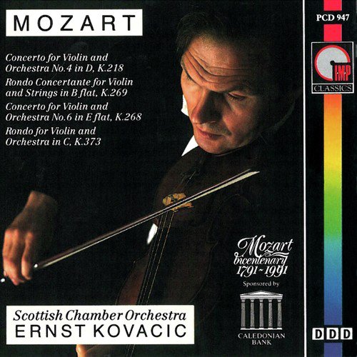 Mozart: Violin Concerto Nos. 4 & 6