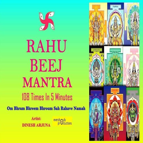 Om Bhram Bhreem Bhroum Sah Rahave Namah: Rahu Beej Mantra 108 Times in 5 Minutes_poster_image