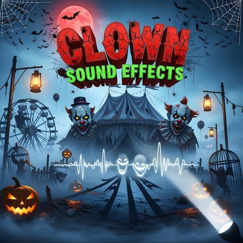 Spooky Clown Background cover art