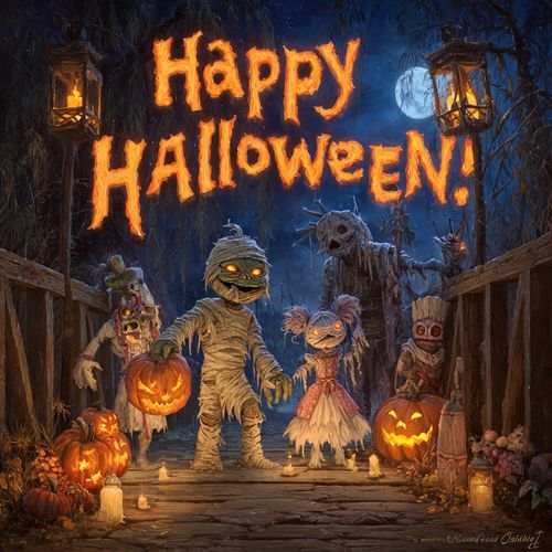Halloween cover art