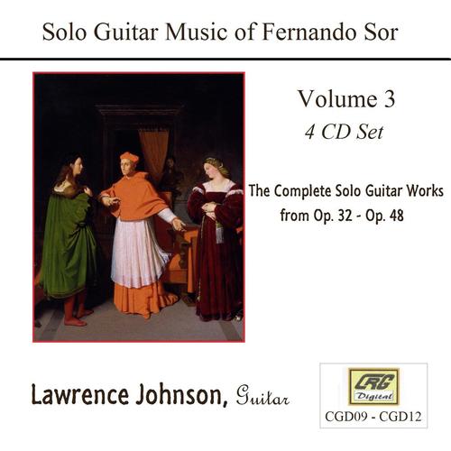 Solo Guitar Music of Fernando Sor Volume 3