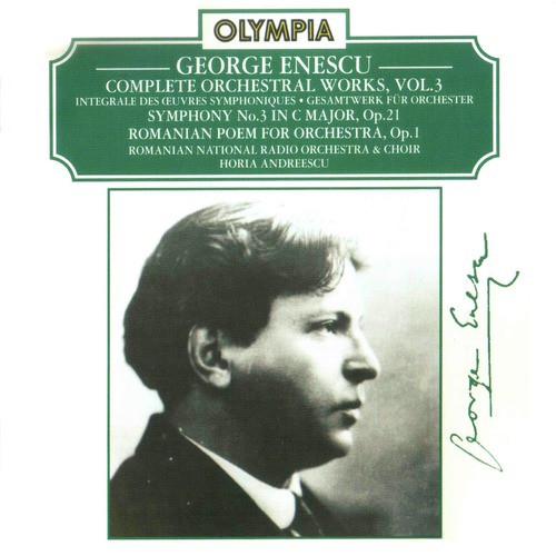 Romanian Poem for Orchestra, Op. 1 cover art
