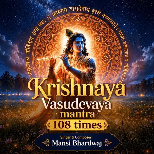Krishnaya Vasudevaya Mantra 108 Times