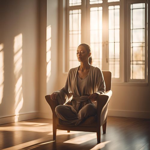 Meditation on the chair_poster_image