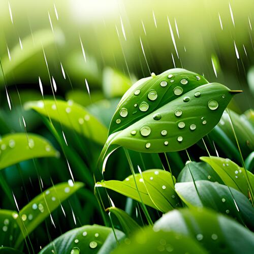 Relaxation Nature Rain_poster_image