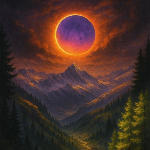 Eclipse on the Mountain