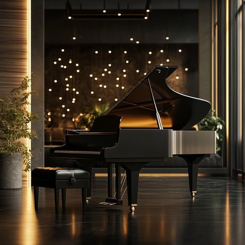 Piano Music for Evening Relaxation and Reflection_poster_image