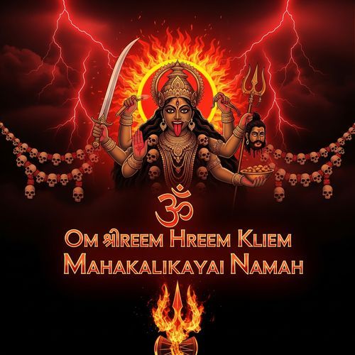 Om Shreem Hreem Kleem Mahakalikayai Namah