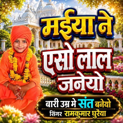 मईया ने एसो लाल जनेयो बारी उम्र में संत बनेयो