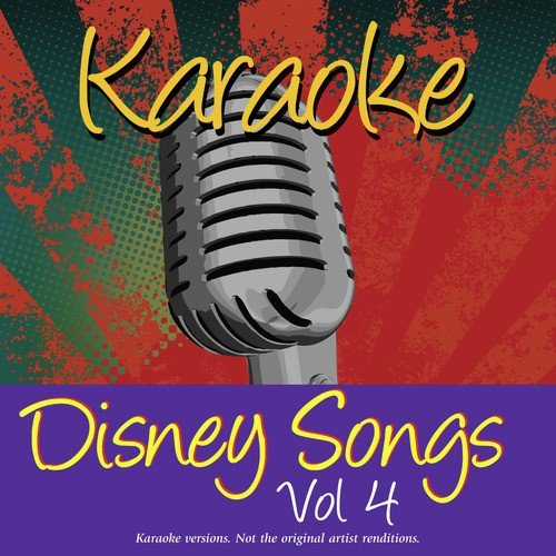 Karaoke - Disney Songs Vol.4