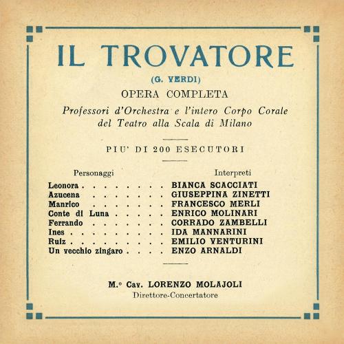 Paperback Opera: Il Trovatore Ga 1930