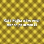 Rasa Rogha wako omar teer so pa arman ki