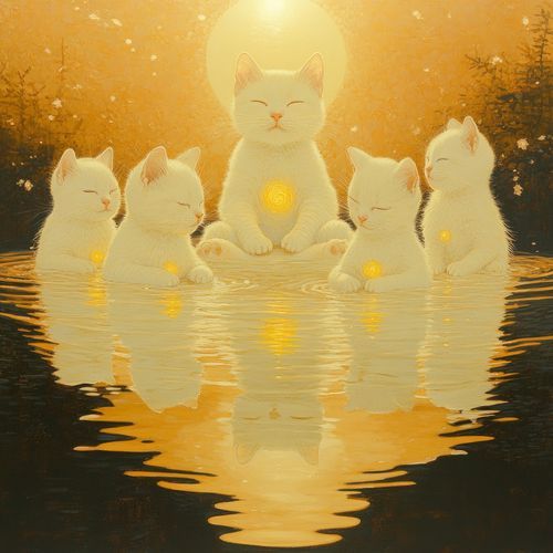 Zen Garden Cat cover art