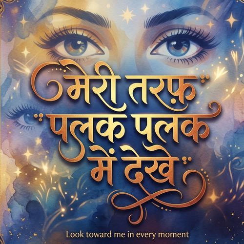 मेरी तरफ़ पलक पलक में देखे