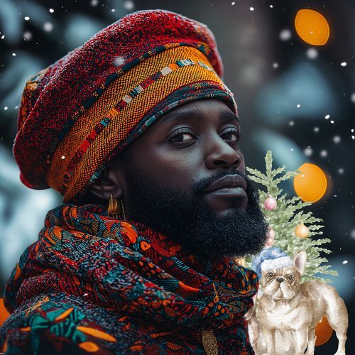 Père Noël Africain