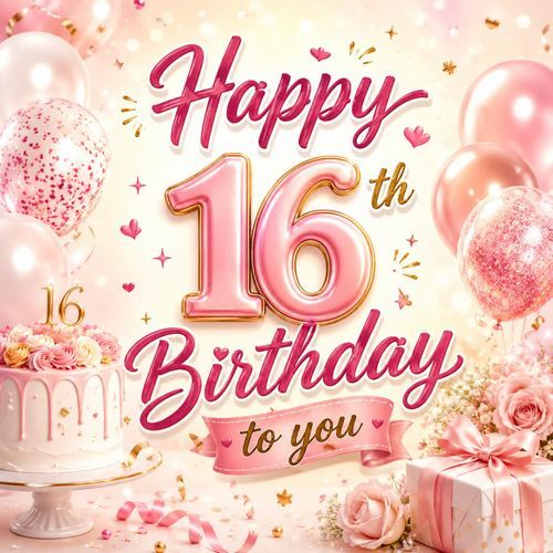 Happy 16th Birthday To You