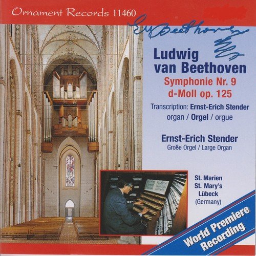 Symphonie No. 9 in D Minor, Op. 125: III. Adagio molto e cantabile (Organ Version)