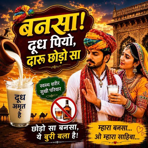 Bansa Doodh Piyo Daru Chhodo Sa