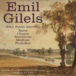 Solo Piano Recital. December 23, 1968 (Live)