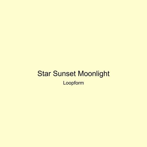Star Sunset Moonlight