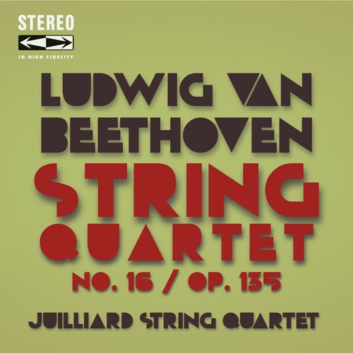 Beethoven String Quartet No.16