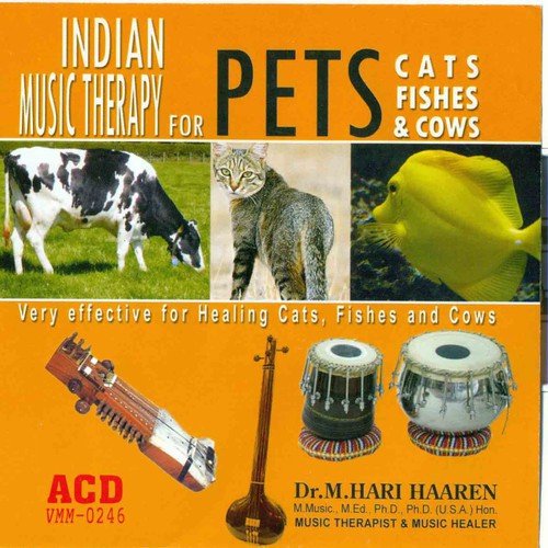 Indian Music Therapy For Pets - Cats Fishes And Cows