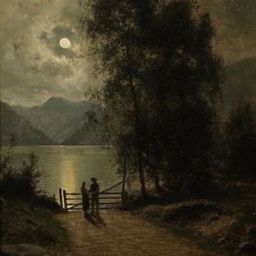 The Moon in the Lake