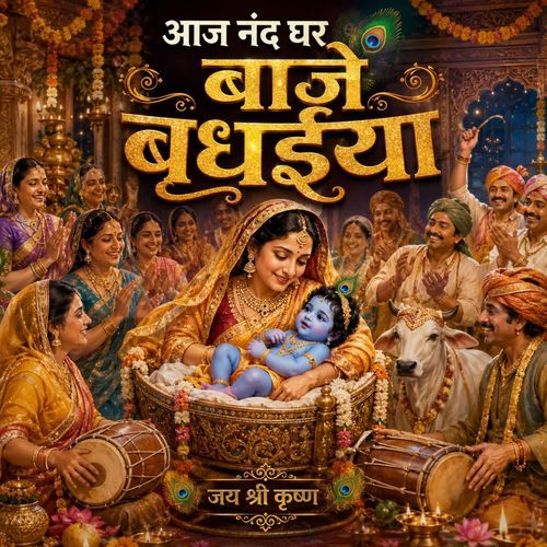 Aaj Nand Ghar Baaje Badhaiya