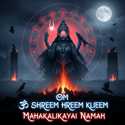 Om Shreem Hreem Kleem Mahakalikayai Namah