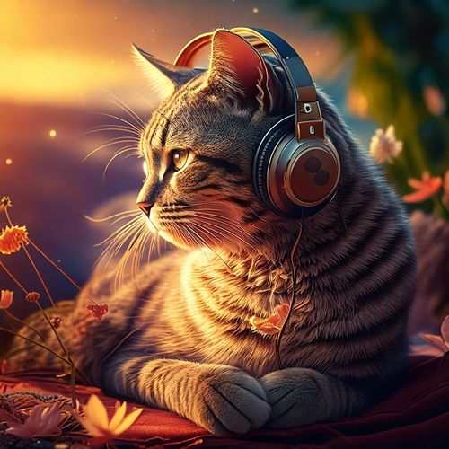Playful Chords: Lofi Music for Cats