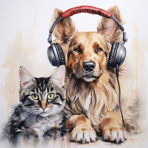 Melodías Binaurales Relajantes Para Perros cover art