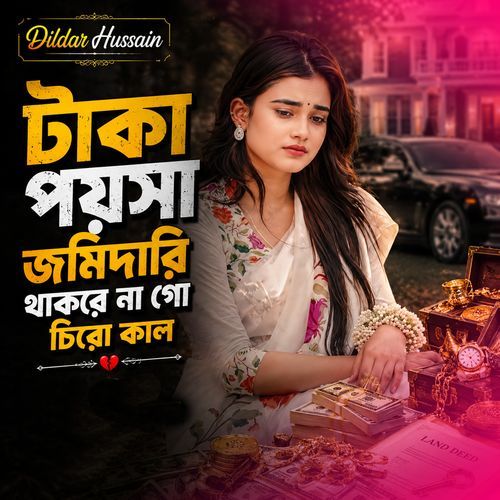 টাকা পয়সা জমিদারি থাকবে না গো চিরো কাল
