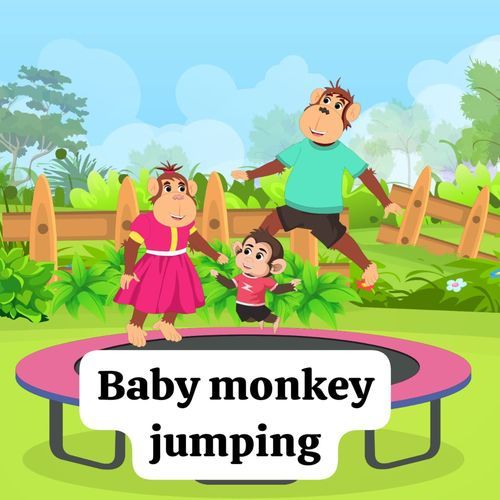 Baby Monkey Jumping