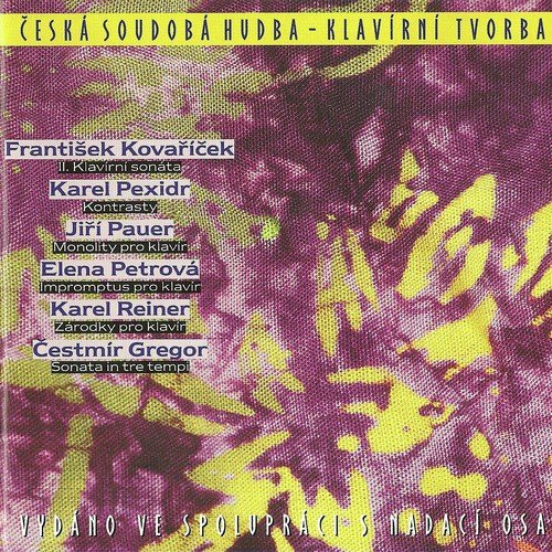 Contemporary Czech Music - Piano Works