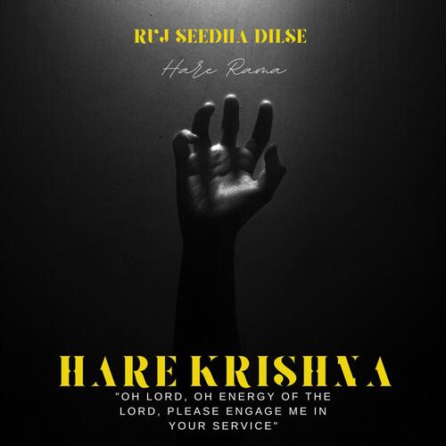 HARE RAMA HARE KRISHNA ("Oh Lord, oh energy of the Lord, please engage me in your service.")