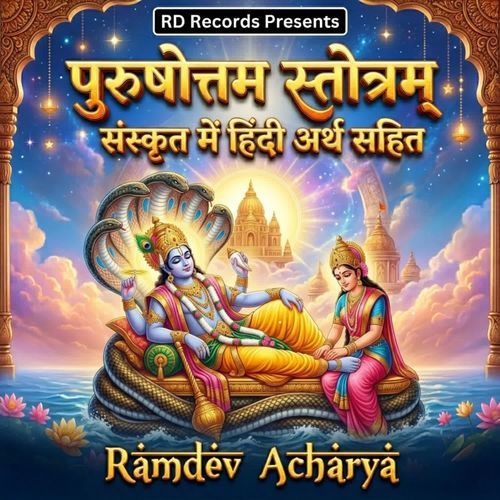 Purshotam Stotram Sanskrit Me Hindi Arth Sahit