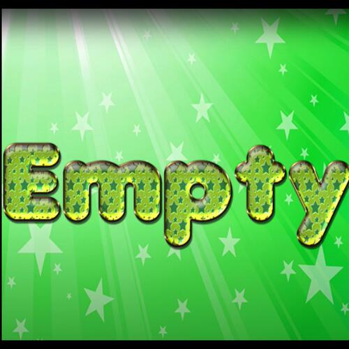 empty+