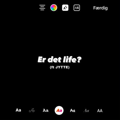 Er det life? (feat. JYTTE)_poster_image