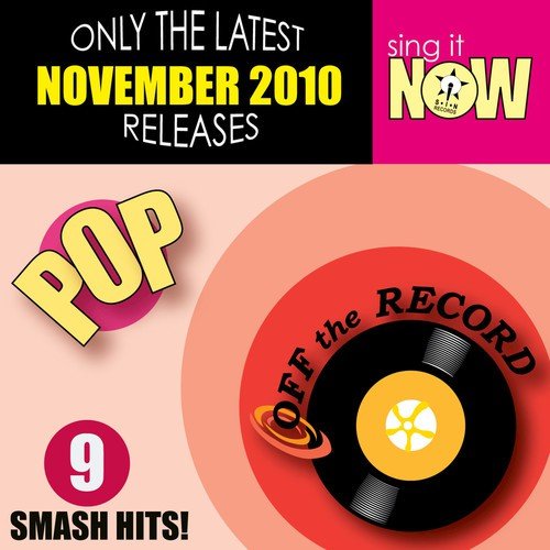 November 2010: Pop Smash Hits