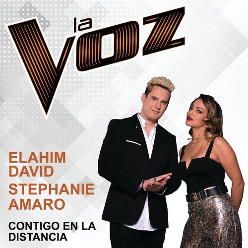Contigo En La Distancia (La Voz US) cover art