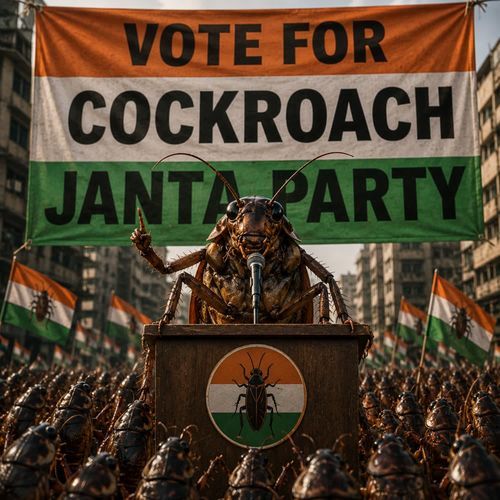 Vote For Cockroach Janta Party
