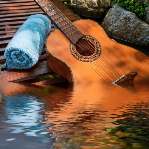 Spa Retreat: Relaxing Guitar and Water Sounds_poster_image