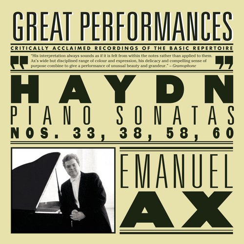 Haydn: Piano Sonatas Nos. 33, 38, 58 & 60