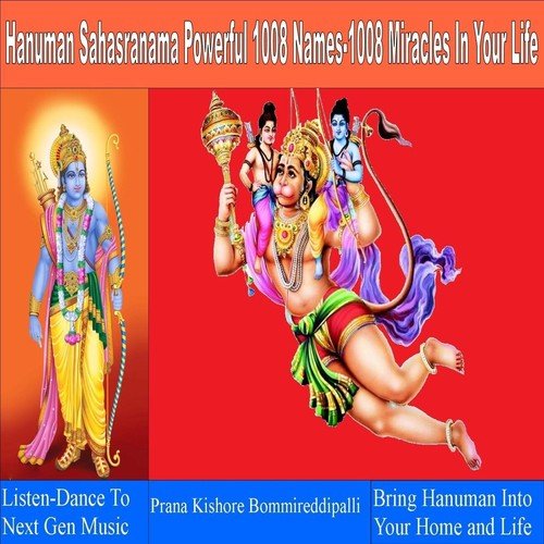 Hanuman Sahasranama Powerful 1008 Names-1008 Miracles In Your Life