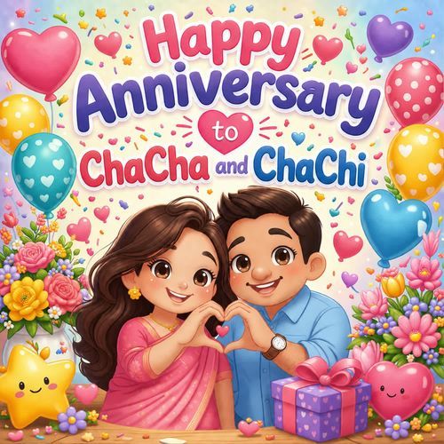 Happy Anniversary To ChaCha And ChaChi
