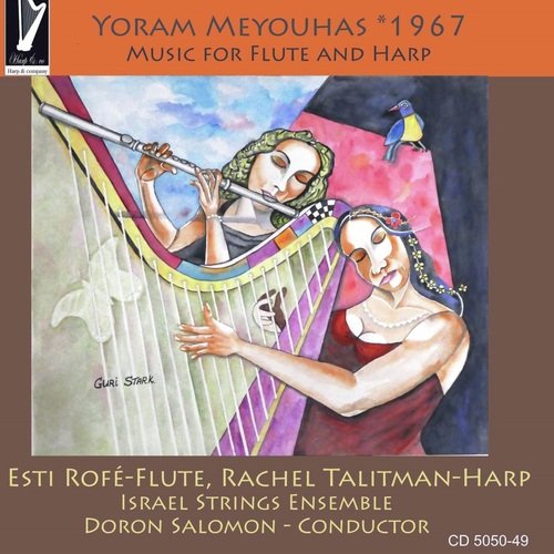 Yoram Meyouhas Music for Flute and Harp