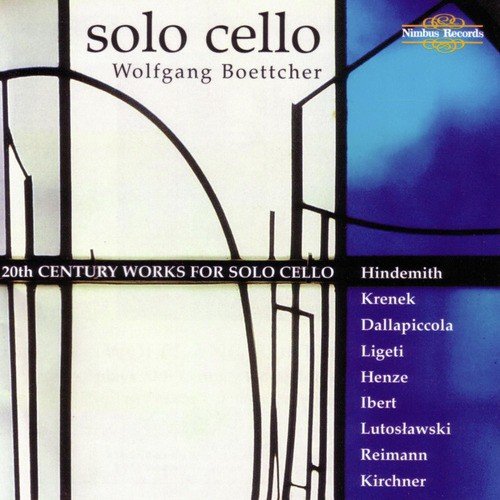 20th Century Works for Cello