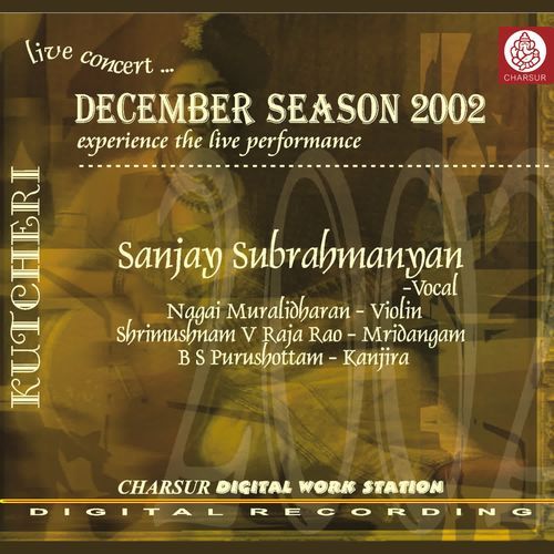 December Season 2002 - Sanjay Subrahmanyan