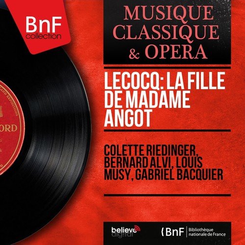 Lecocq: La fille de madame Angot (Mono Version)_poster_image